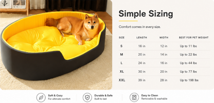 Universal Pet Dog Bed with Removable Washable Cover